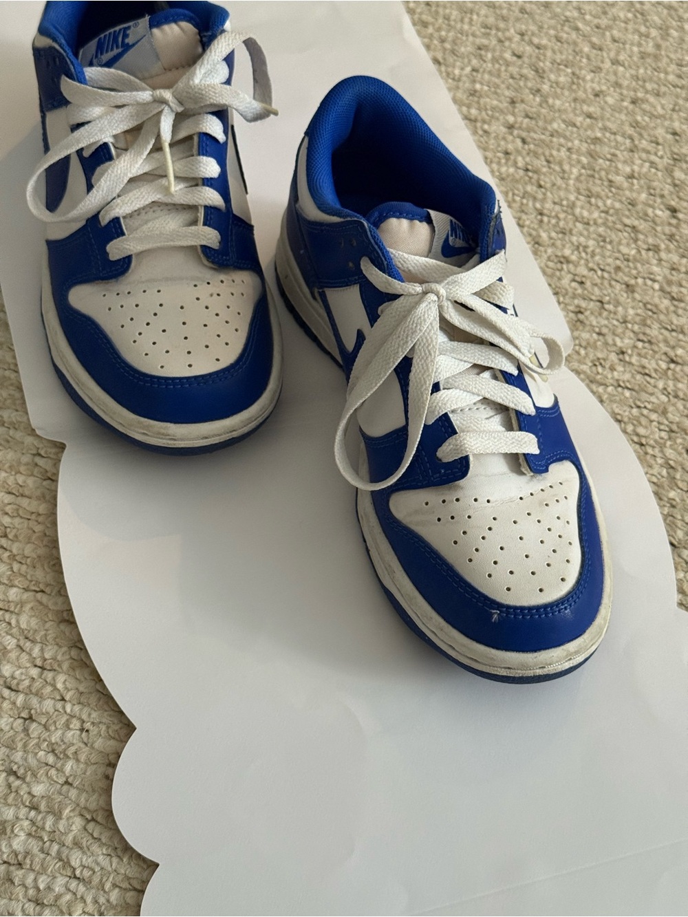 Nike Dunk Low Kentucky Sneakers Size 4Y - Picture 6 of 8